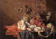 Fruits and Pieces of Seafood Jan Davidz de Heem